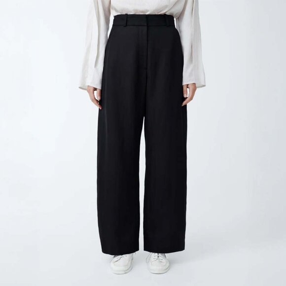 Studio Nicholson MYERS PANT - BLACK - Picture 2 of 7